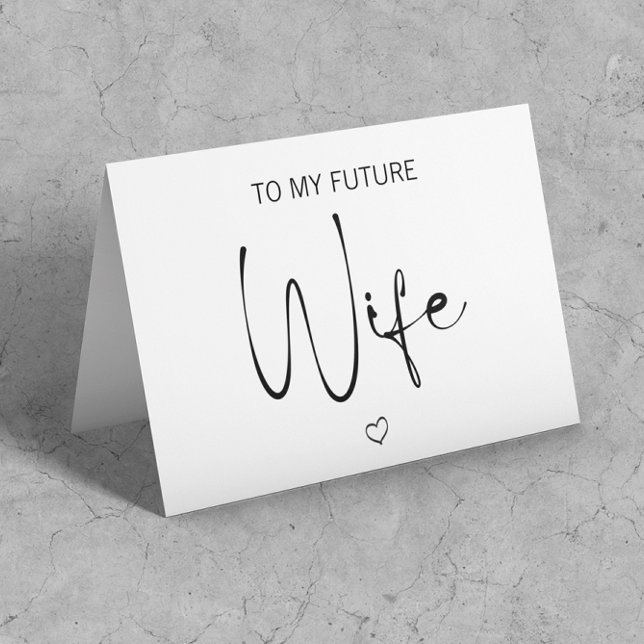 Scripture To my Future Wife Wedding Folded Cards (Creator Uploaded)