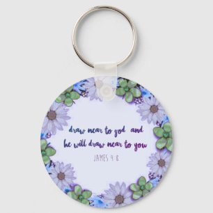 Scripture Verse Spiritual Message Kingdom Keychain