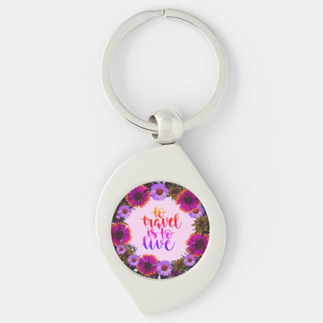 Scripture Verse Spiritual Message Kingdom Keychain (Front)