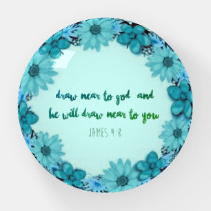 Scripture Verse Spiritual Message Kingdom Paperweight