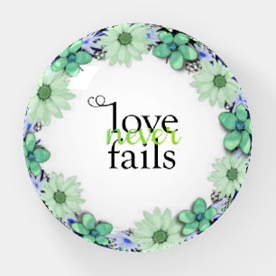 Scripture Verse Spiritual Message Kingdom Paperweight