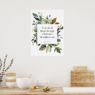 Scripture Wall Art Philippians 4:13