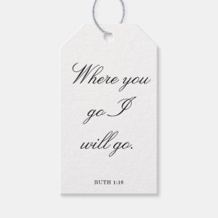 Scripture Wedding Centerpiece, Bridal Shower Decor Gift Tags