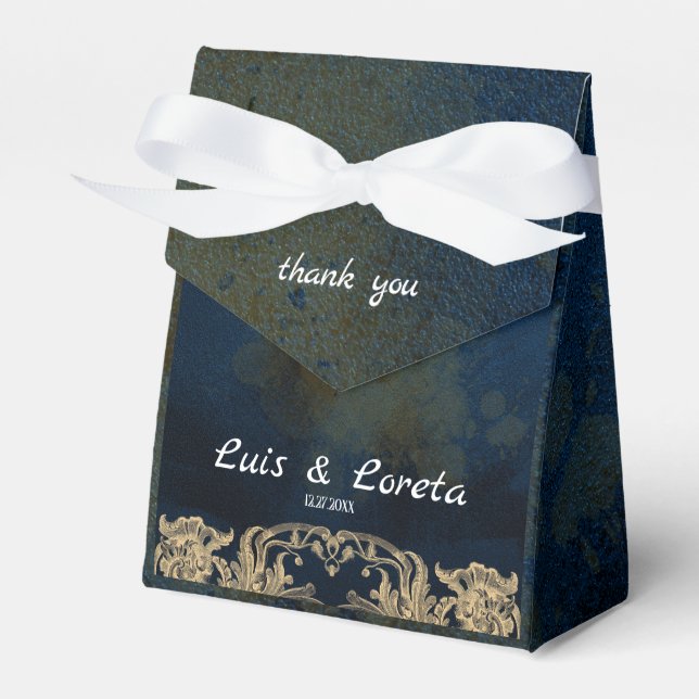 Scripture Wedding Favor Box (Front Side)