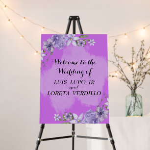 Scripture Wedding Welcome Sign
