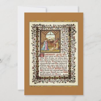 Scripture With Nativity by justcrosses at Zazzle