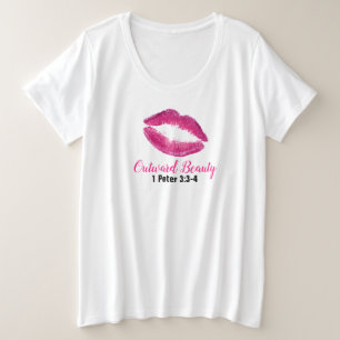 Scripture  -  Women's Plus-Size Basic T-Shirt