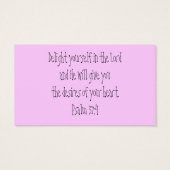 Scriptures Made Fun: Psalm 37:4 (Back)