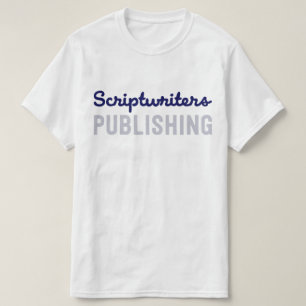 Scriptwriters Publishing Navy Blue/Gray T-Shirt