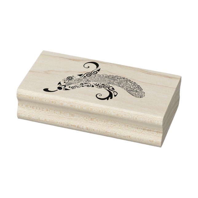 scroll banana art stamp (Stamp)