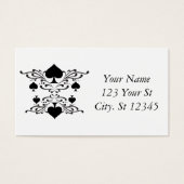 Scroll Black Spades Tattoo Style Thunder_Cove (Front)