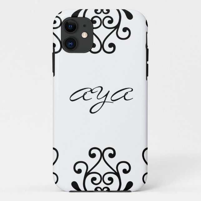 Scroll Case-Mate iPhone Case (Back)
