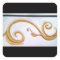scroll design by bbillips on sticker for envelopes