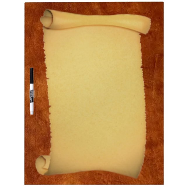Scroll Dry Erase Board (Front)