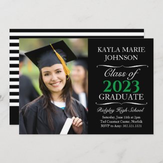Scroll Frame Custom Color Year Graduation