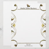 Scroll Honey Bee (Front/Back)