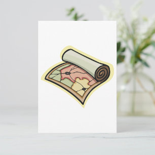 Scroll Map Invitations