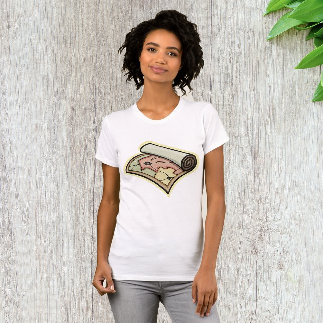 Scroll Map Womens T-Shirt (Creator Uploaded)
