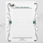 Scroll Rainbow Stag Beetle (Front/Back)