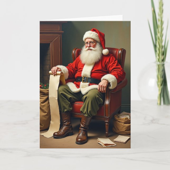 Scroll Reader Christmas Card (Front)