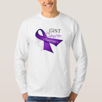 Scroll Ribbon GIST Cancer Awareness T-Shirt