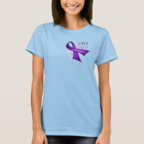 Scroll Ribbon GIST Cancer Awareness T-Shirt