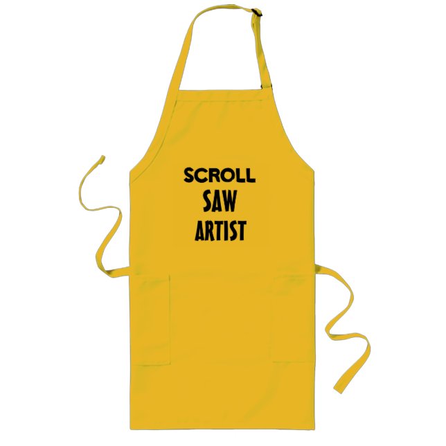SCROLL SAW ARTIST - APRON (Front)