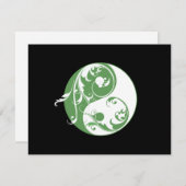Scrolling Yin & Yang (green) (Front/Back)