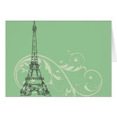 Scrolls and Eiffel Tower (Front Horizontal)