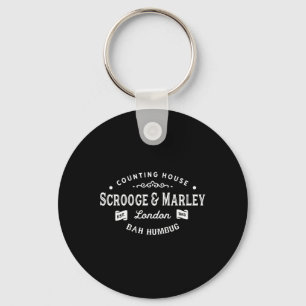 Scrooge And Marley Counting House Christmas Carol Keychain