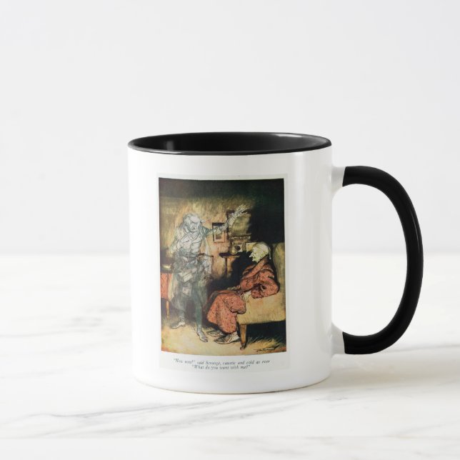 Scrooge and The Ghost of Marley Mug (Right)