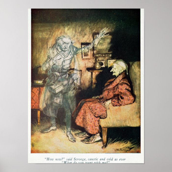 Scrooge and The Ghost of Marley Posters