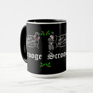 SCROOGE "Bah Humbug!" Christmas Gift Mug