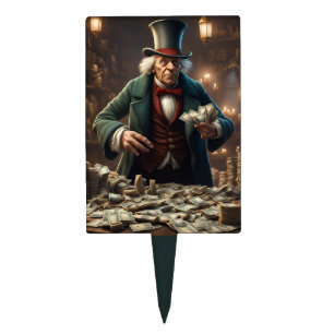 Scrooge Cake Topper