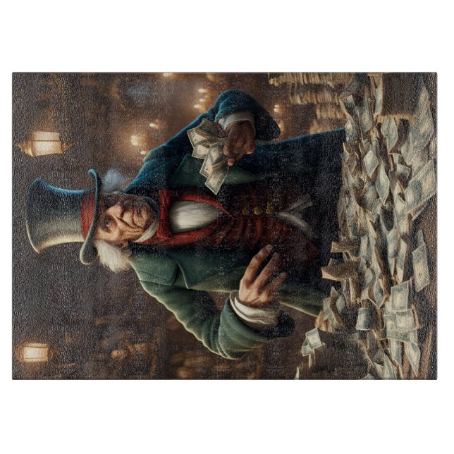 Scrooge Cutting Board (Front)