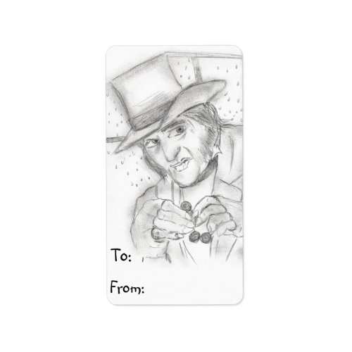 Scrooge Gift Tags
