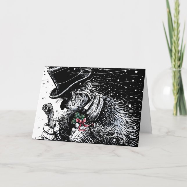 Scrooge Holiday Card (Front)