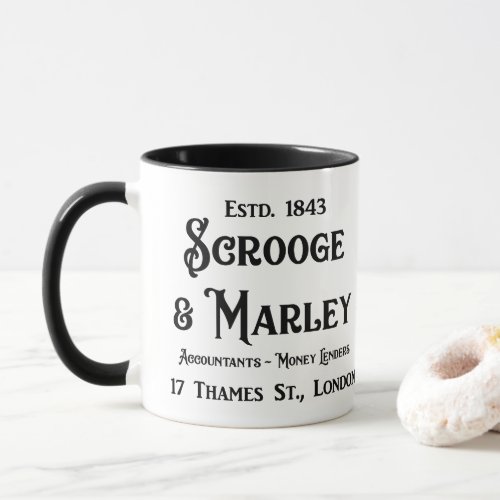 Scrooge  Marley _ A Christmas Carol Coffee Mug