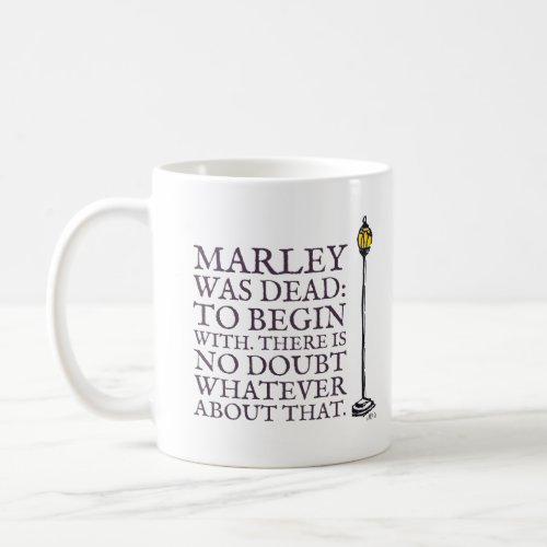 Scrooge Marley Personalized Charles Dickens Coffee Mug