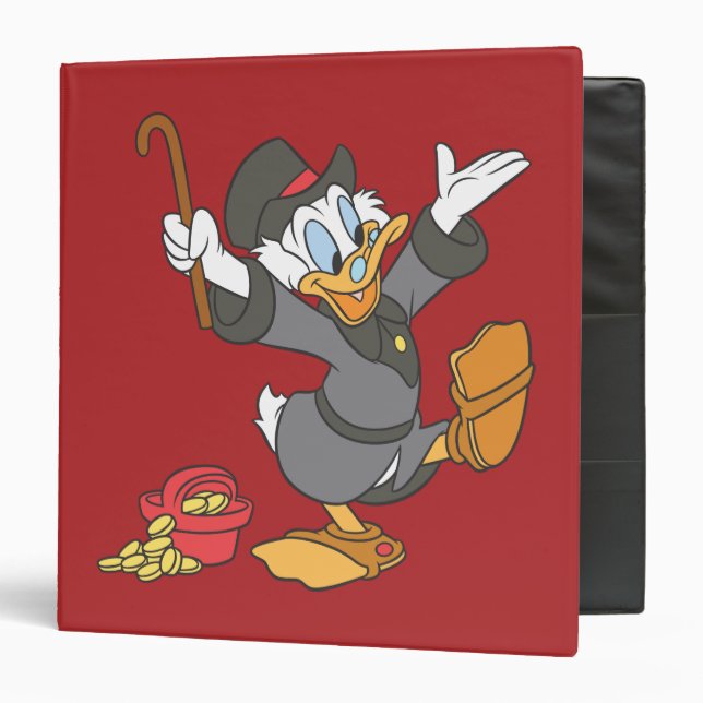 Scrooge McDuck 3 Ring Binder (Front/Inside)