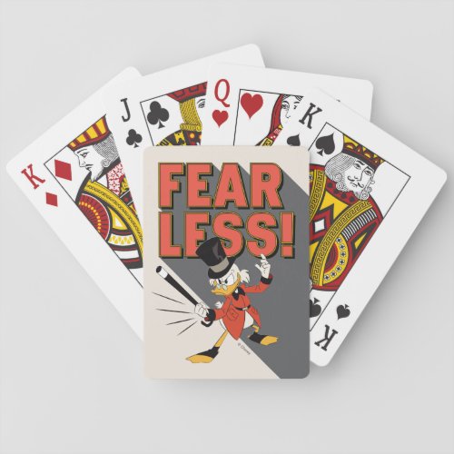 Scrooge McDuck  Fearless Playing Cards