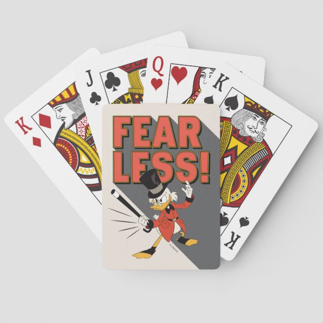 Scrooge McDuck | Fearless! Playing Cards (Back)