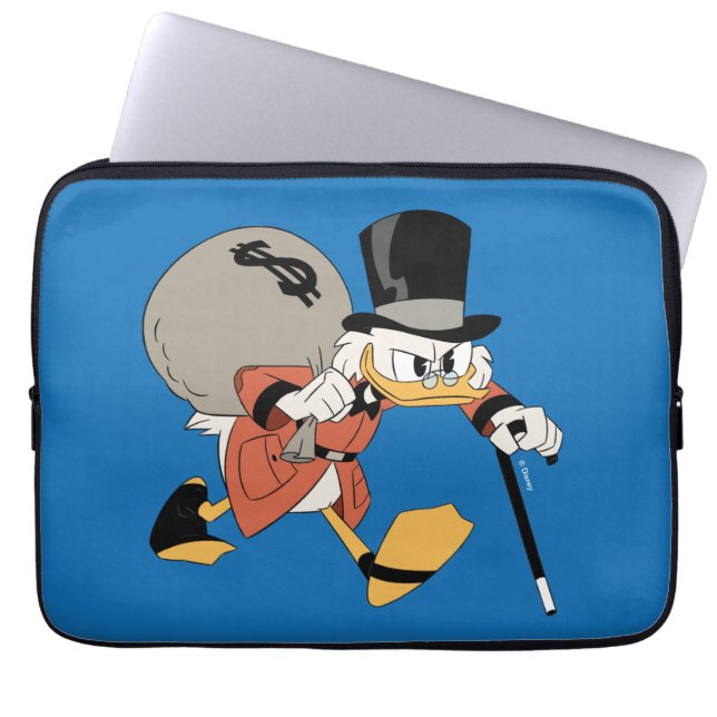 Scrooge McDuck | Find Your Fortune Laptop Sleeve (Front)