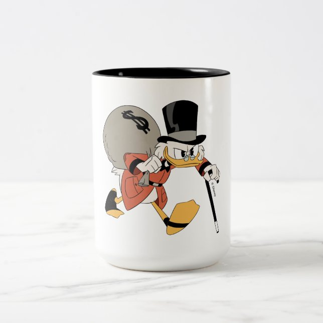 Scrooge McDuck | Find Your Fortune Two-Tone Coffee Mug (Center)