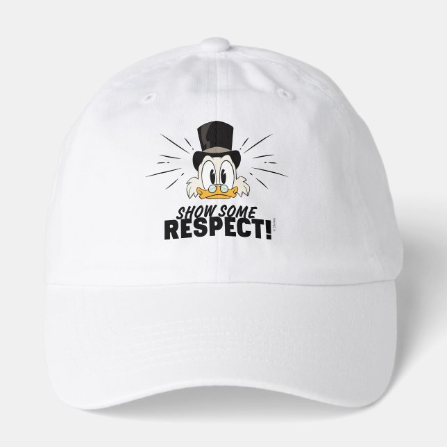 Scrooge McDuck | Show Some Respect! Hat (Front)