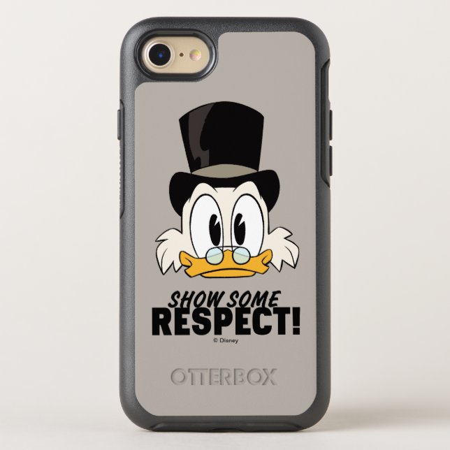 Scrooge McDuck | Show Some Respect! Otterbox iPhone Case (Back)