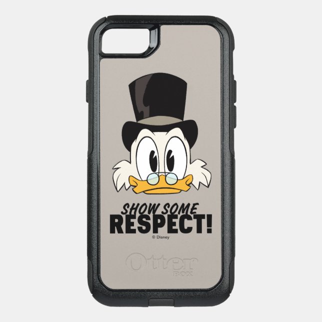 Scrooge McDuck | Show Some Respect! Otterbox iPhone Case (Back)