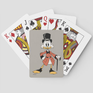 Scrooge McDuck | Work Hard Quack Hard Playing Card