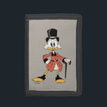 Scrooge McDuck | Work Hard Quack Hard Trifold Wallet<br><div class="desc">Tougher than the toughies, smarter than the smarties, Scrooge made his money fair and square. Part mysterious billionaire, part adventurer, his wealth combined with his overwhelming confidence has bred an unpredictable nature and a belief that anything can happen & everything is possible if you’re willing to work for it. His...</div>