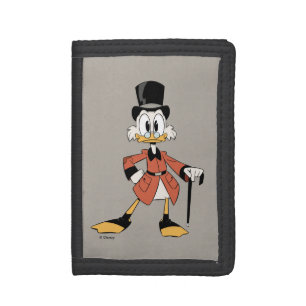 Scrooge McDuck   Work Hard Quack Hard Trifold Wallet